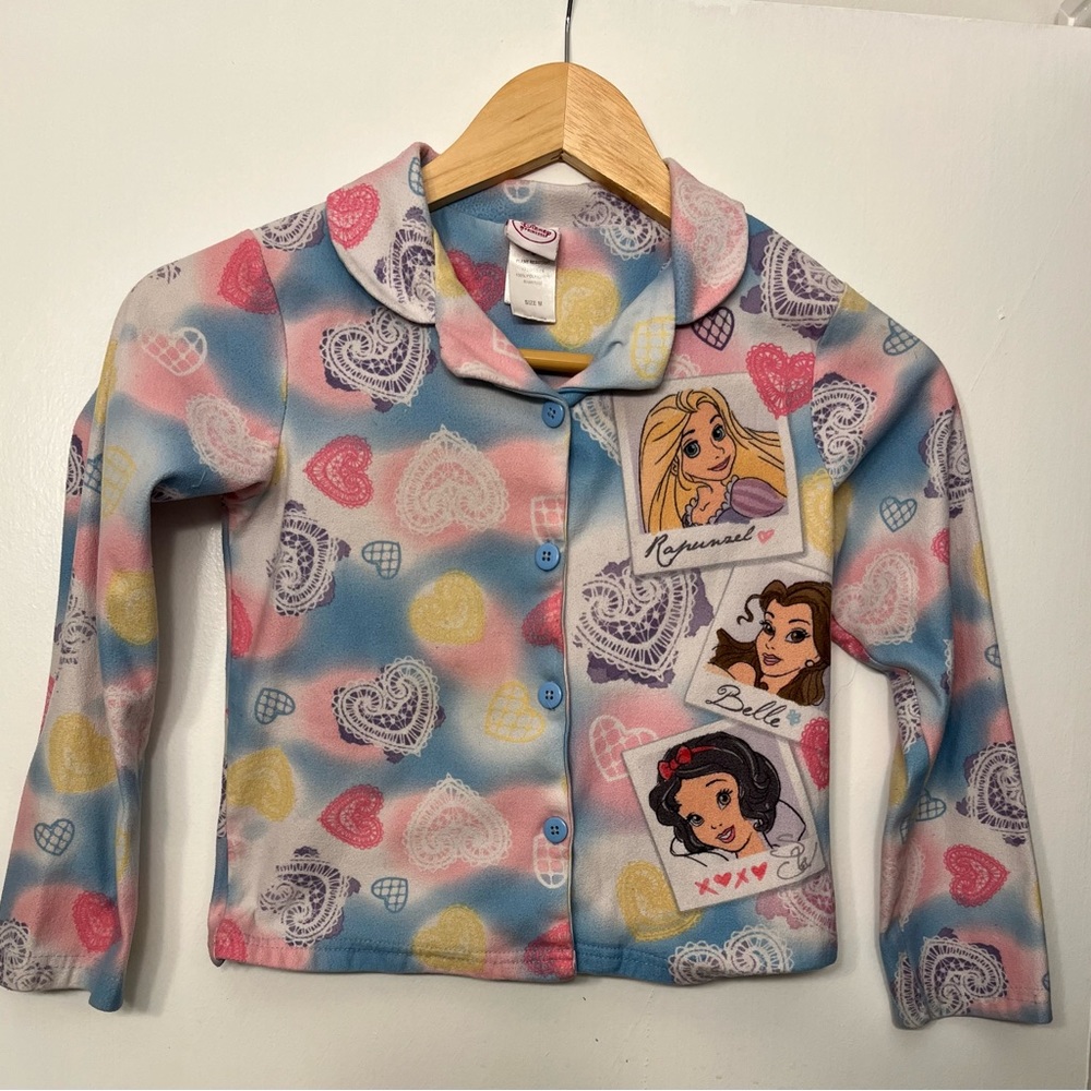 Disney Princess toddler pajama top. Rapunzel, Belle and Snow White. Very soft